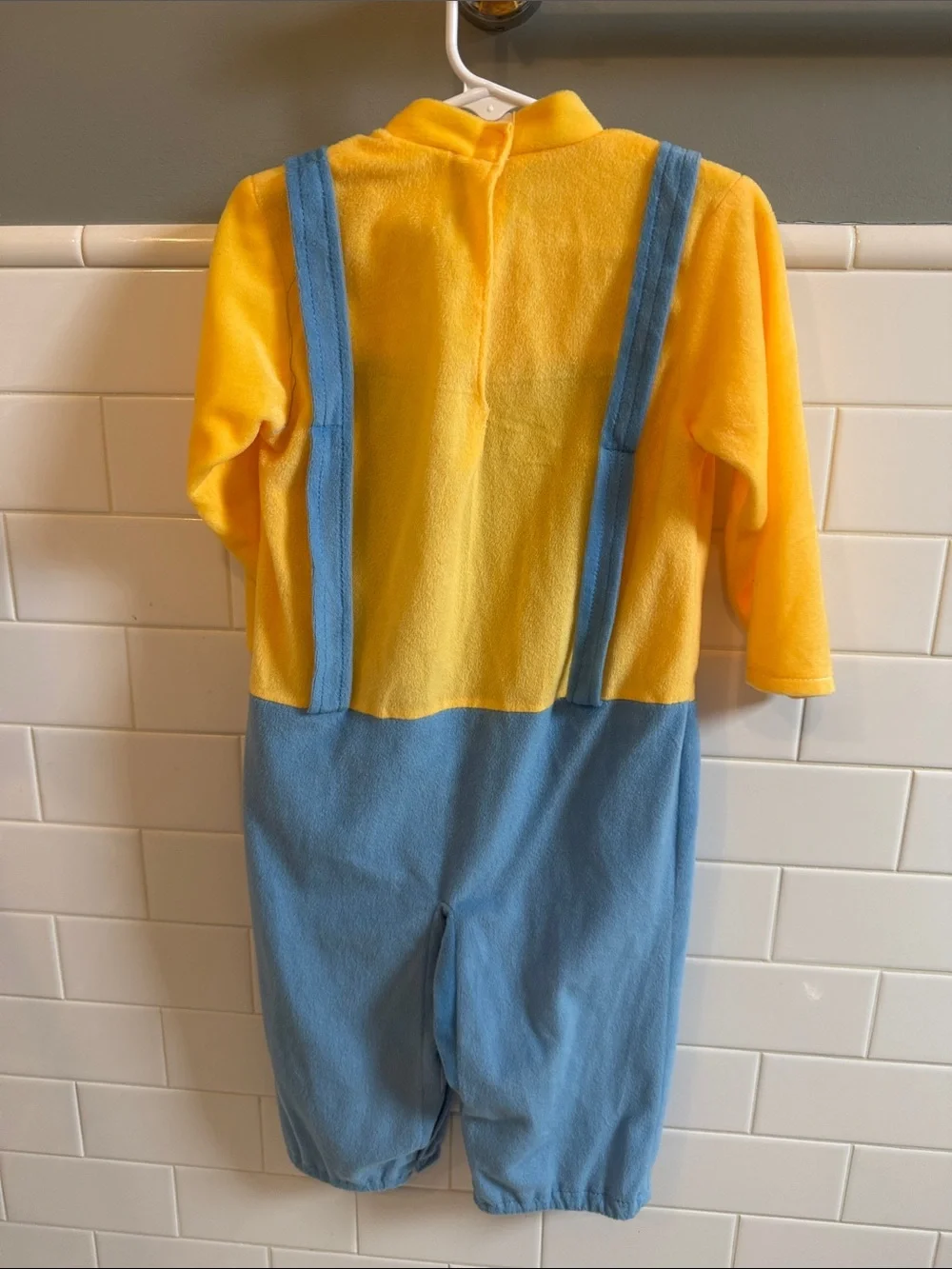 Despicable Me Yellow and Blue Kids Overalls Costume - Minion Style